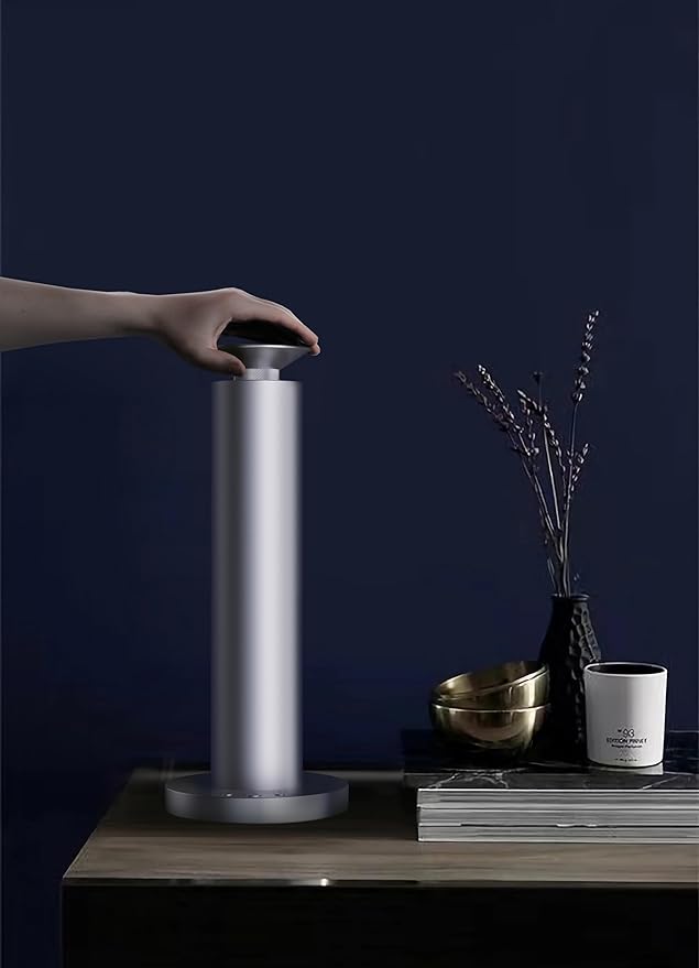 Fragranza613 Venice Mini Wireless Smart Essential Oil Diffuser – Ultra-Quiet, App & Remote Controlled, Adjustable Intensity, Covers Up to 3,000 sq ft, 20% More Scent, Energy-Efficient (Silver)