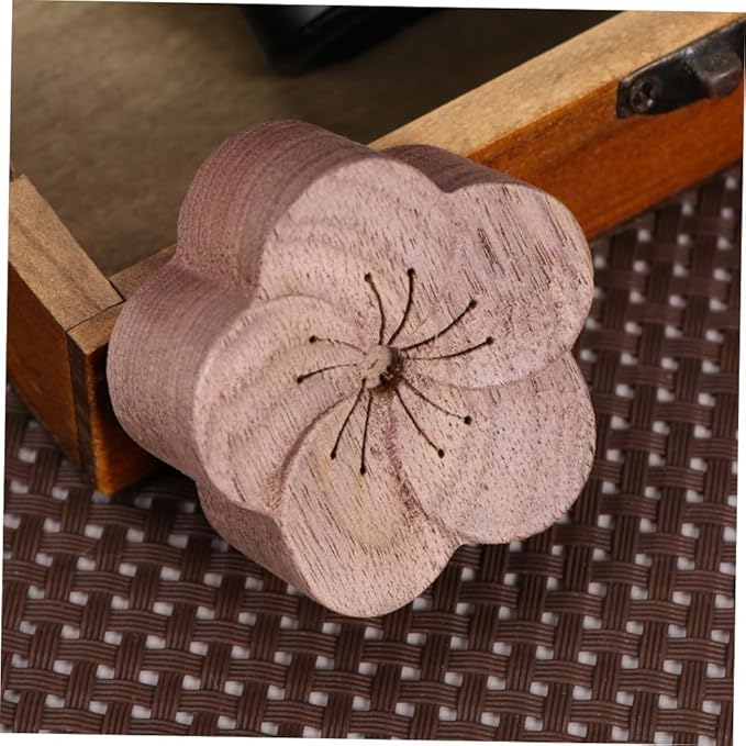 Beaupretty Essential Oil Diffuser Aromatherapy Wood Diffuser Plum Blossom Scented Aroma Diffused Wood for Home Office Bedroom Relaxation