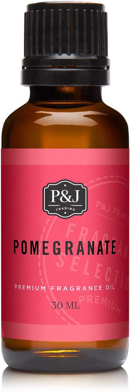 P&J Trading Fragrance Oil | Pomegranate Oil 30ml - Candle Scents for Candle Making, Freshie Scents, Soap Making Supplies, Diffuser Oil Scents