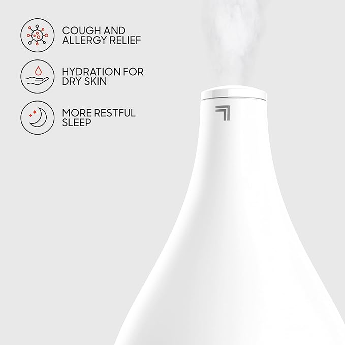 Sharper Image AROMA 2 Ultrasonic Humidifier with Aromatherapy