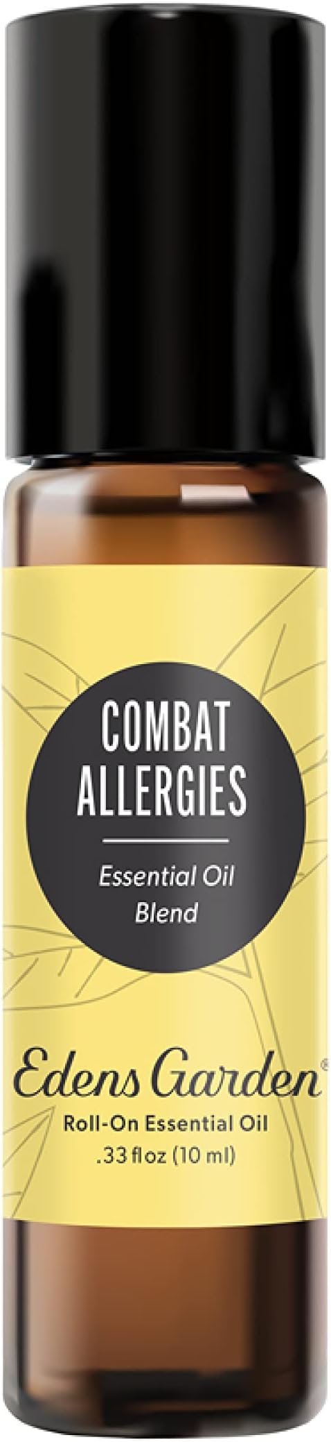 Edens Garden Combat Allergies Essential Oil Roll-On Blend- 100% Pure Premium Grade, Natural, Therapeutic, Aromatherapy, Kid & Skin Safe, The Best for Health, Wellness Pre-Diluted 10 ml (.33 fl oz)