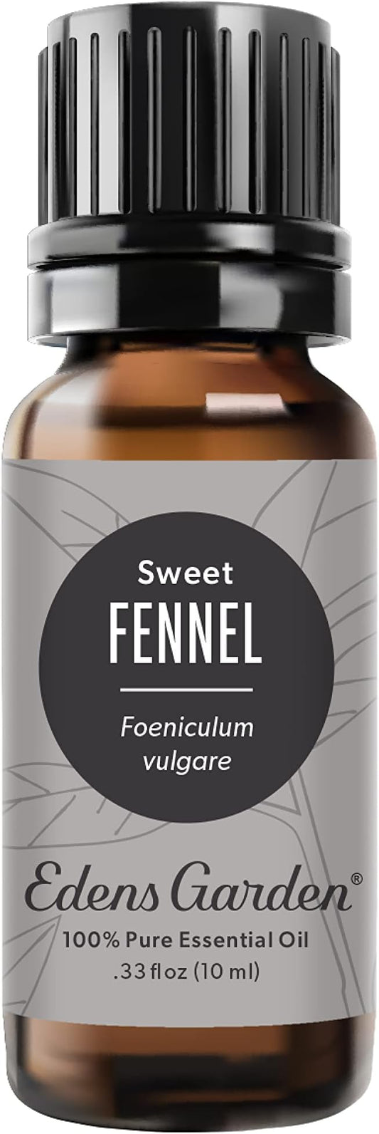 Edens Garden Fennel- Sweet Essential Oil- 100% Pure Premium Grade, Undiluted, Natural, Therapeutic, Aromatherapy, The Best for Diffuser, Candle, Laundry, Humidifiers 10 ml (.33 fl oz)
