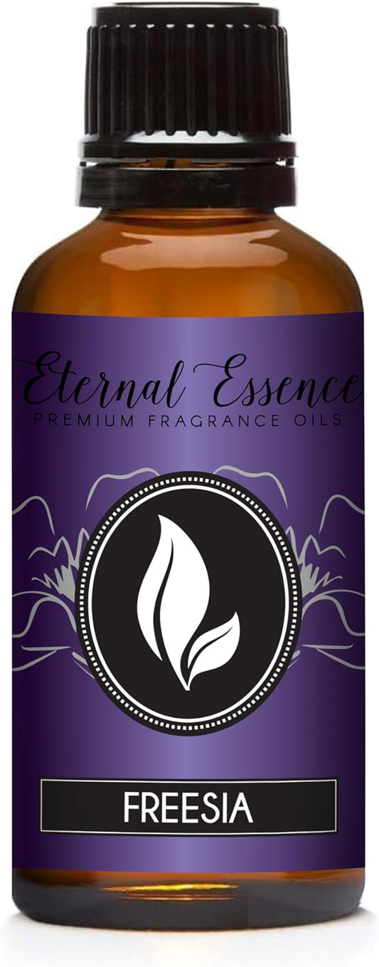 Eternal Essence Oils Freesia 30ml Premium Fragrance Oil - for Candle, Soap Making, Aromatherapy, Diffusers, Home Care, & Humidifiers