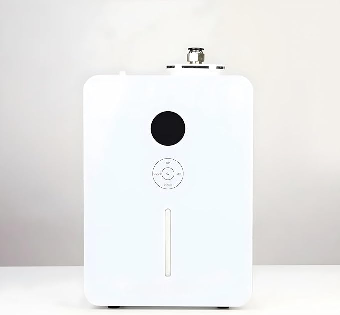 LuxScent Collection Bellagio, HVAC Aroma Diffuser, Nanotechnology Scenting System for Home, Office or Business (White)