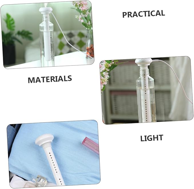 USB Portable Mini Humidifier Travel Air Moistener Essential Oil Diffuser 500ml Capacity Compact Design for Home and Car Use Automatic Shut-Off