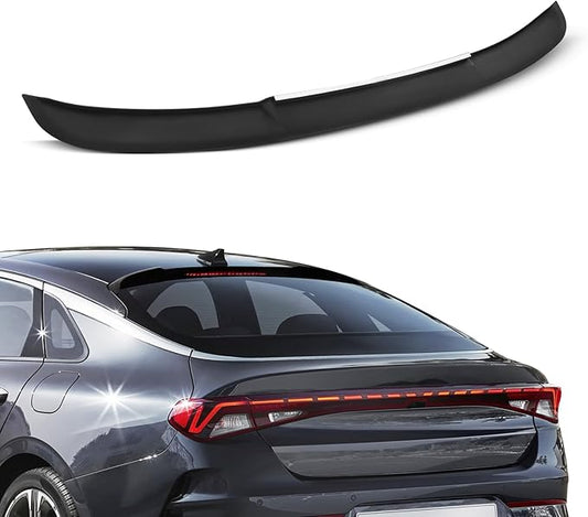 SCITOO ABS Spoiler for 2021-2023 5th Gen for Kia K5 Trunk Spoiler Roof Lip Kit, Rear Spoiler Wing, Car Rear Spoiler Exterior Kit (Glossy Black)