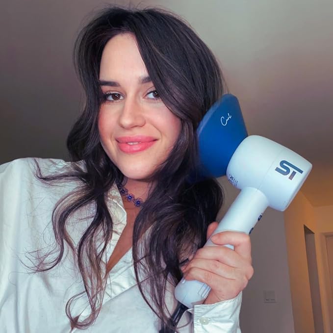 Supreme Trimmer ST Curly Hair Diffuser Adaptable for Blow Dryer SHD347 for Curly or Wavy Hair | HDi300 Blue