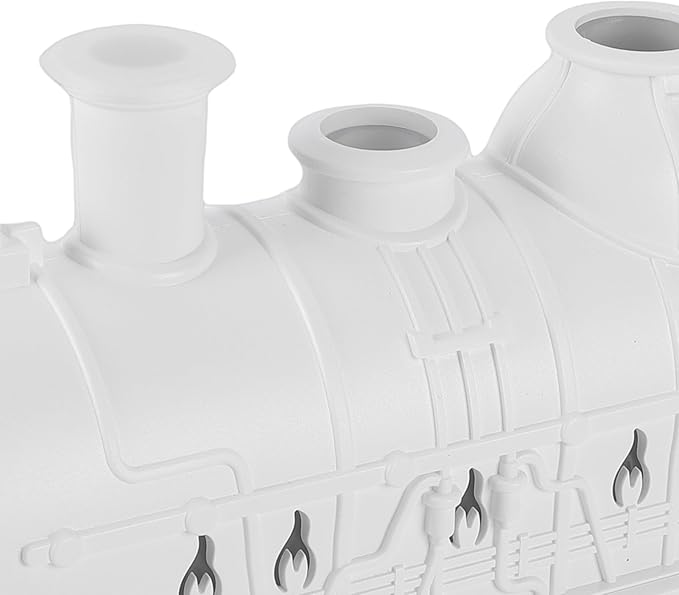 Humidifier, Essential Oil Diffuser, Cool Mist Device with Night Light & Dual Spray Modes, 300ml Capacity, Ideal for Home, Office, Nursery & Kids Room, PP Construction (White)