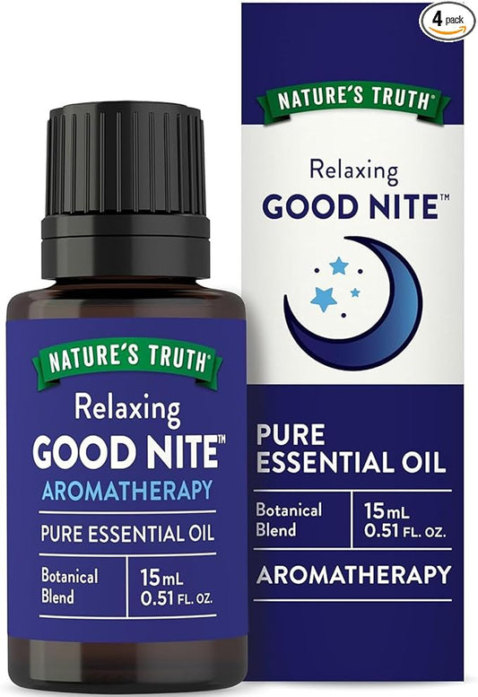Nature's Truth Good Nite Aromatherapy Essential Oil Blend (Pack of 4)