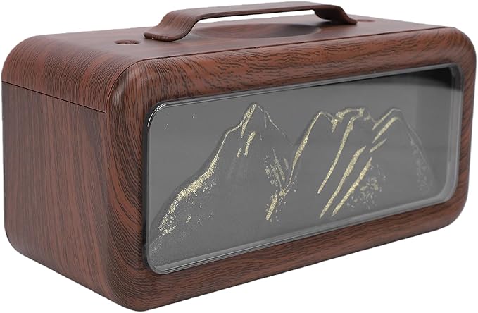 Essential Oil Diffuser, 600ml USB Cool Mist Humidifier with Light, Dual Spray, Aromatherapy Diffuser Home Relaxation Essential Oil for Bedroom Hotel Spa Yoga Room (Light Wood Grain)