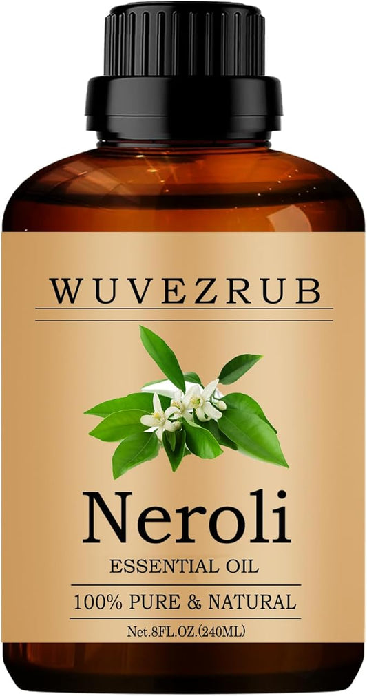 Neroli Essential Oil, 240ML Pure and Natural for Aromatherapy Diffuser - 8 Fl Oz