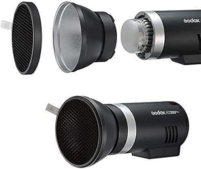 Godox AD-R14 Reflector Diffuser with Honeycomb and 5 Color Filters for AD300Pro/AD400Pro Flash