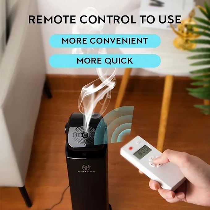 High-Capacity Smart Aroma Diffuser for Large Spaces Black
