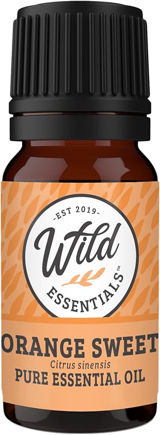 Wild Essentials 4-Piece 100% Pure Therapeutic Grade Essential Oil Sampler Set - Aromatherapy Gift Set - Includes Lavender, Peppermint, Lemongrass and Orange- 5ml Bottles