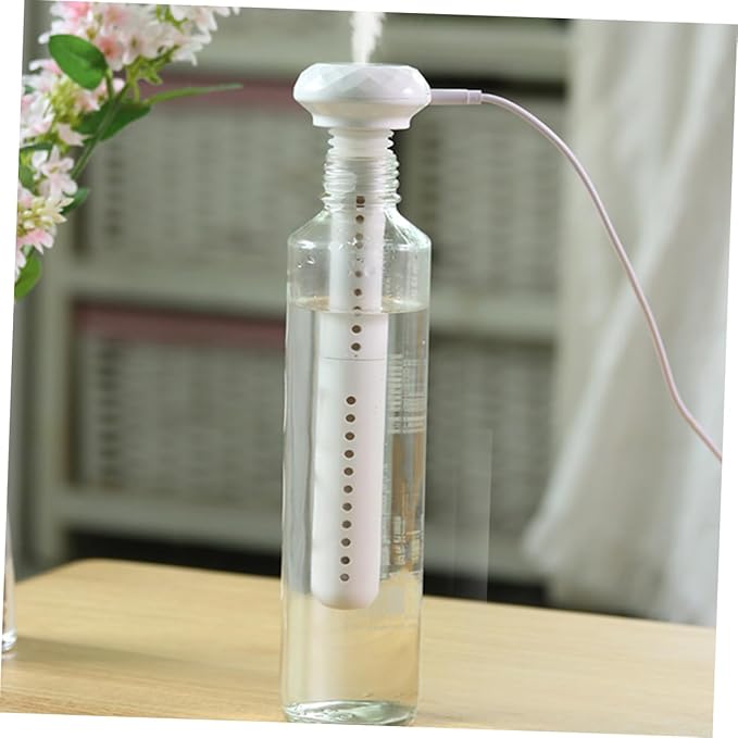 Portable USB Humidifier for Home and Car Small Mist Diffuser 500ml Capacity Material for Travel and Office Use