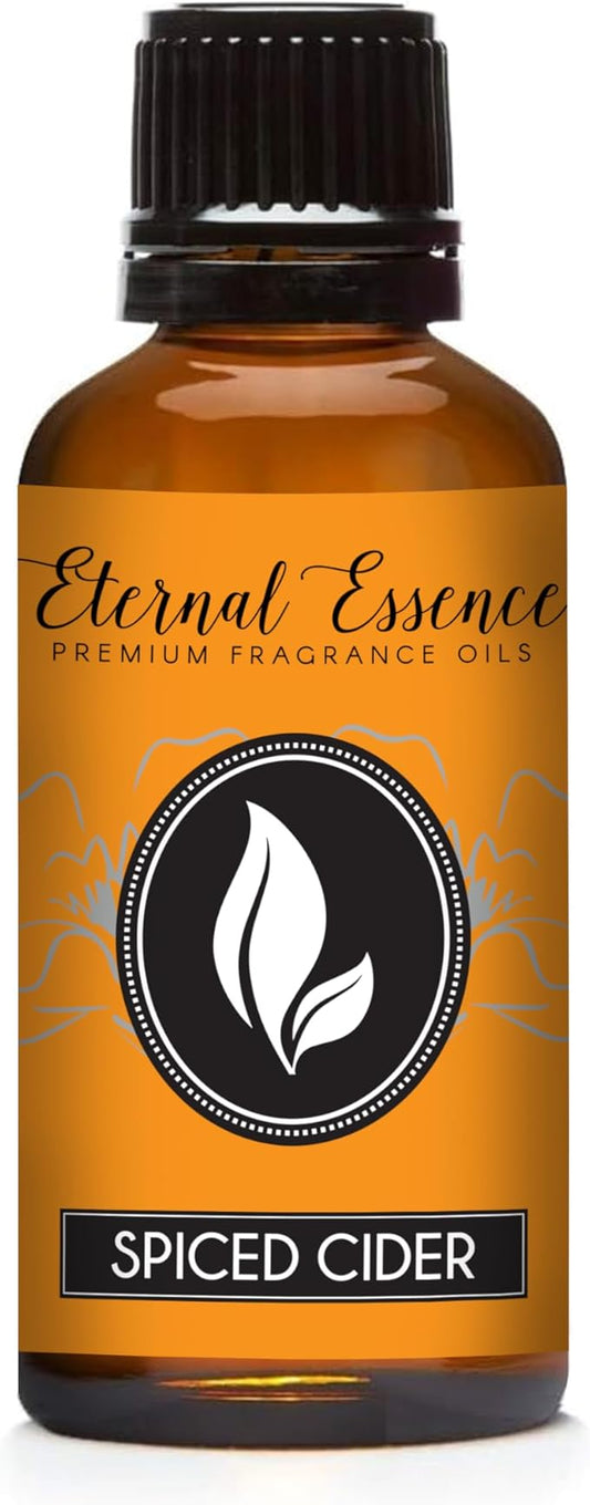 Eternal Essence Oils Spiced Cider 30ml Premium Fragrance Oil - for Candle, Soap Making, Aromatherapy, Diffusers, Home Care, & Humidifiers