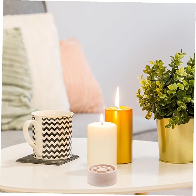 Wooden Aromatherapy Diffuser with Diffuser Stand Vent Clip Maple Wood Scented Diffusing Wood for Indoor and Car Air Freshener