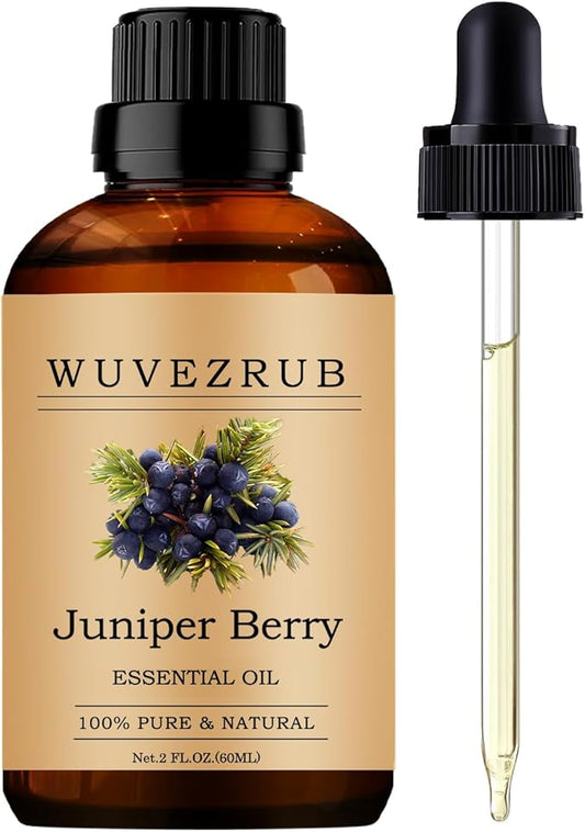 Juniper Berry Essential Oils, 60ML Pure and Natural Essential Oil for Aromatherapy Diffuser - Juniper Berry /2 Fl Oz