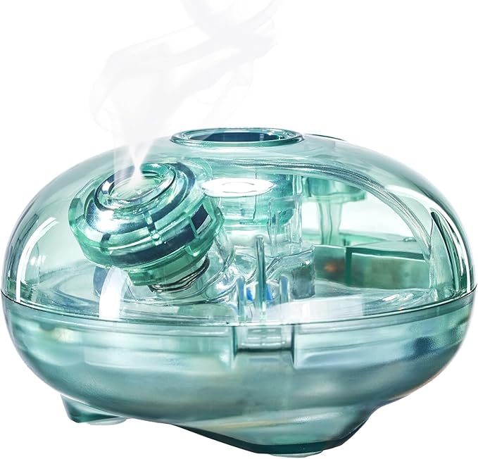 Waterless Essential Oil Diffuser, Upgraded Cordless Rechargeable, Aromatherapy Scent Air Machine, Portable Nebulising Diffuser for Home, Bedroom, Bathroom, Room, Office, Car