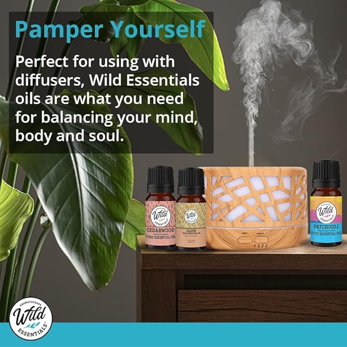 Wild Essentials Myrrh 100% Pure Essential Oil - 10ml, Therapeutic Grade, Made and Bottled in The USA