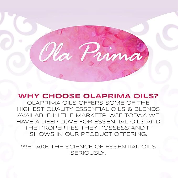 Ola Prima Frankincense Essential Oil 4oz – Frankincense Therapeutic Essential Oil 4 Fluid Ounces
