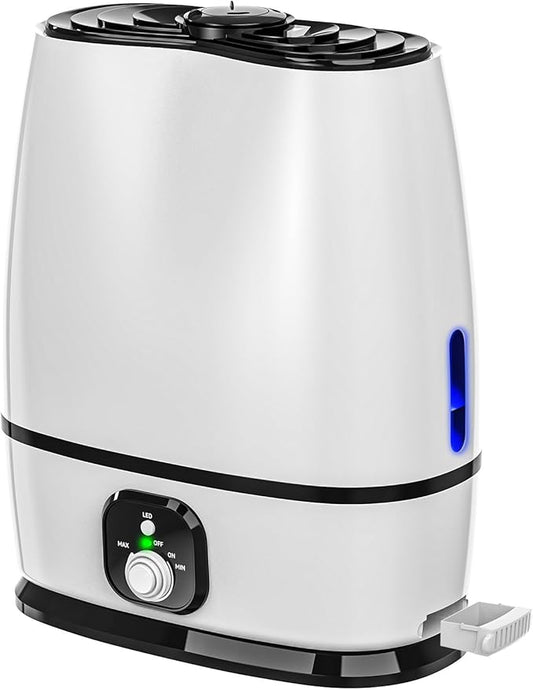 Everlasting Comfort 6L Humidifiers for Bedroom, Quiet 50HR Runtime No-Filter Supersized Cool Mist Humidifier Large Room for Whole House, Plants, Baby Nursery, Allergies, Dry Skin, Congestion, Indoor