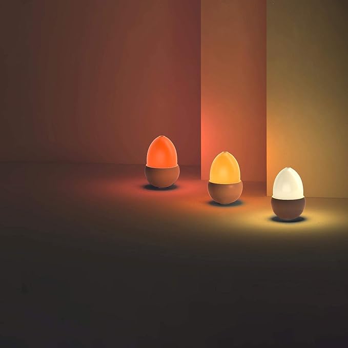 Bloomy Lotus Petite Acorn Ultrasonic Diffuser | Artfully Designed & Inspired by Nature | Natural Wood Base, Frosted Glass Top | Whisper-Quiet Operation, Ambient LED Lighting, Long Misting Times