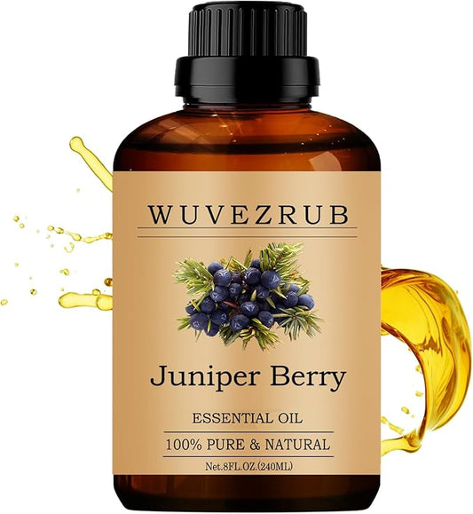 Juniper Berry Essential Oil 240ML, 100% Pure and Natural for Aromatherapy Diffuser - 8 Fl Oz