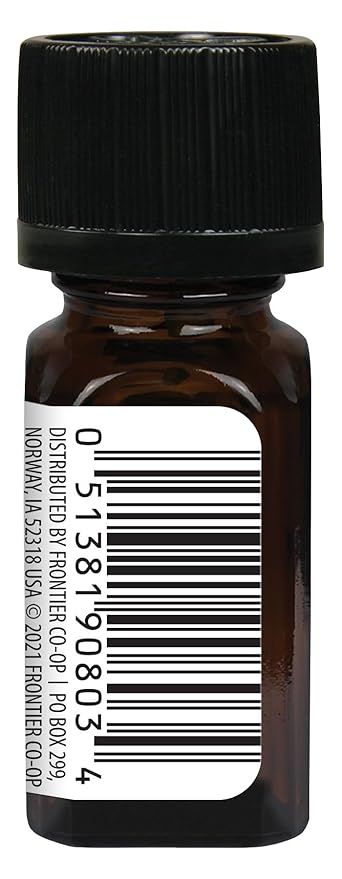 Aura Cacia Organic Peppermint Essential Oil, Mentha Piperita Oil, Cooling Aromatherapy for Diffusers, Skincare, Massage, Custom Blends | 0.25 Fl Oz (Pack of 1)