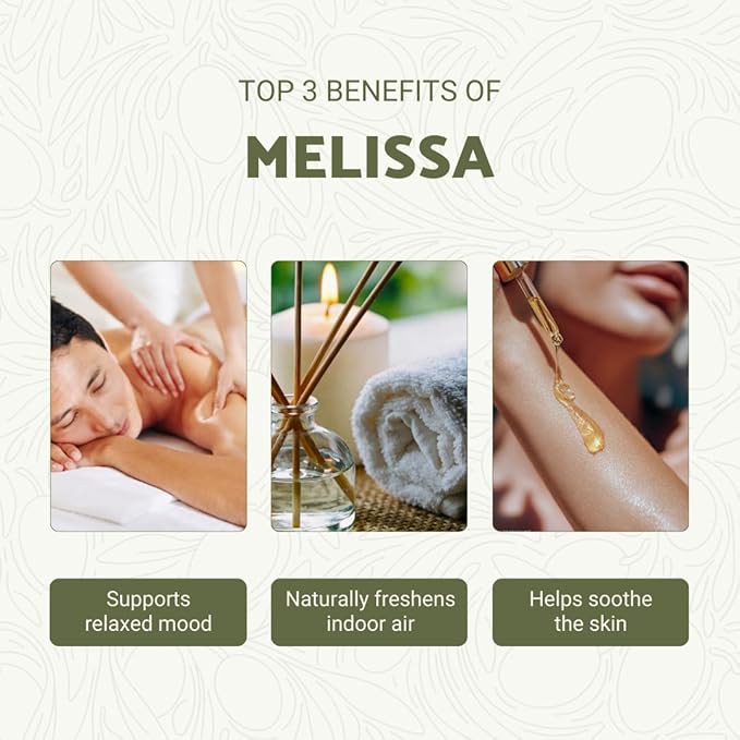 Melissa Essential Oil - Direct from Bulgarian Essential Oils in Bulgaria - Pure Essential Oil for Diffusers and Aromatherapy | 100% Pure Therapeutic Grade (2LBS)