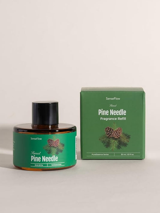 Essential Oil Refill 1.02oz/30ml for SF101/SF101S Waterless Aromatherapy Diffuser, Covers 1000 Sq Ft, 120-Day Natural Scent 1 Pack,Pine Needle