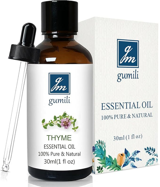 GM Gumili Thyme Essential Oil, 100% Pure Undiluted, 30ml/1 oz