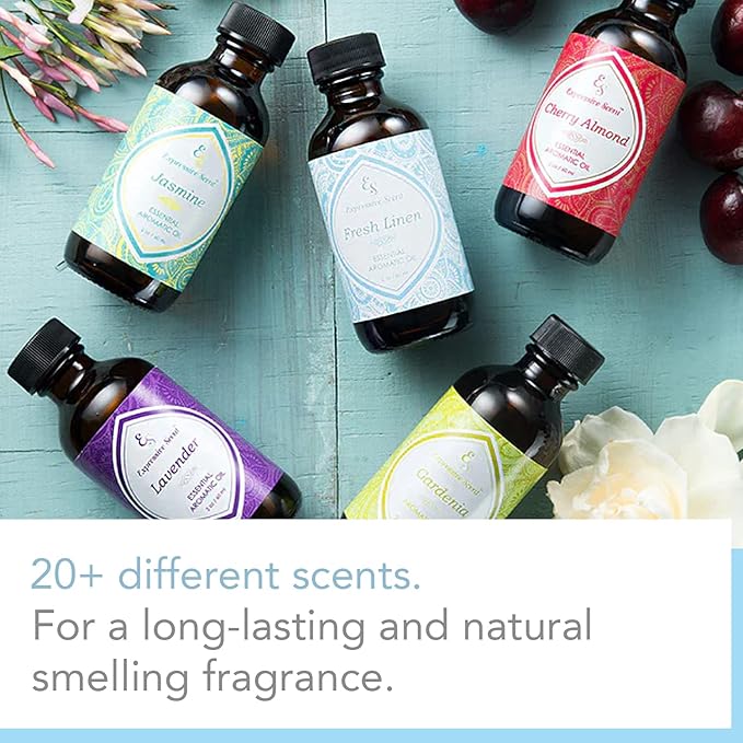 Expressive Scent 1 Pack Cherry Almond 2oz Scented Home Fragrance Essential Oil