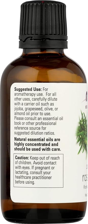 NOW Essential Oils, Rosemary Oil, 2-Ounce