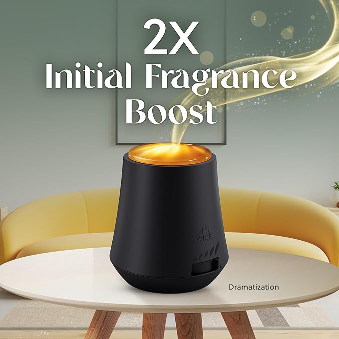 Air Wick Essential Mist Refill, 3 Ct, Vanilla and Pink Papaya, Essential Oils Diffuser, Air Freshener