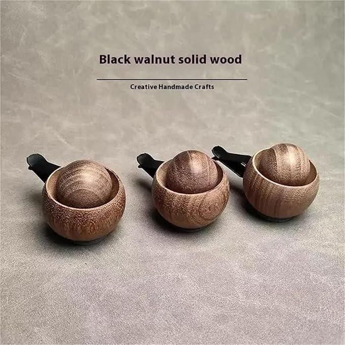 10pcs Car & Home Essential Oil Diffuser Made of Wood Mini Cute Natural Fragrance Diffuser Suitable for Bedroom Living Room Bathroom(Beech Wood)