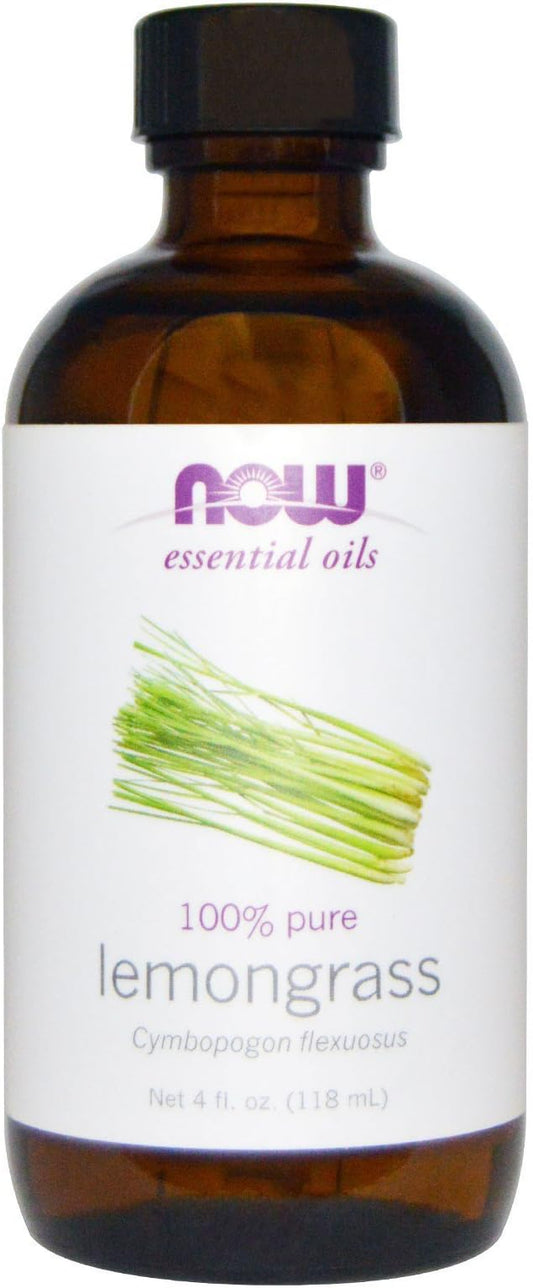 Now Foods Essential Oils, Lemongrass Oil 4 Ounces