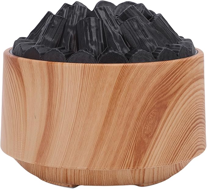 AYNEFY Fragrance Diffuser Oils 300ML USB Powered Mini Humidifier with Mystical/Fantasy Effect Dual Mist Modes and Super Quiet Operation Under 35dB for Home Bedroom Office Diffusers for (Light Wood