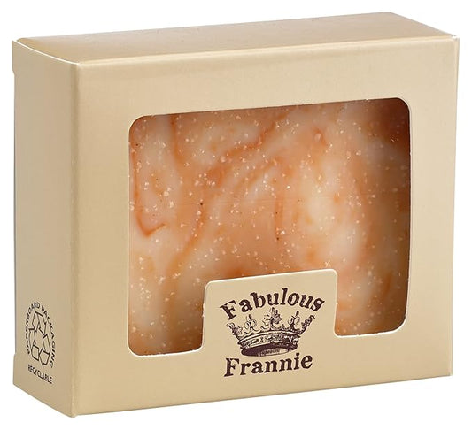 Fabulous Frannie Fruit Fusion All Natural Herbal Soap 4 oz made with Pure Essential Oils (Grapefruit, Lime and Sweet Orange