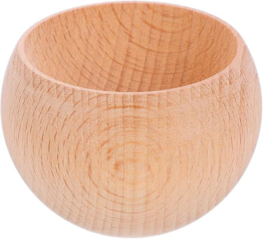 VILLCASE Wooden Essential Oil Diffuser Ball Small Beechwood Aromatherapy Perfume Diffuser for Home Office Car Fragrance