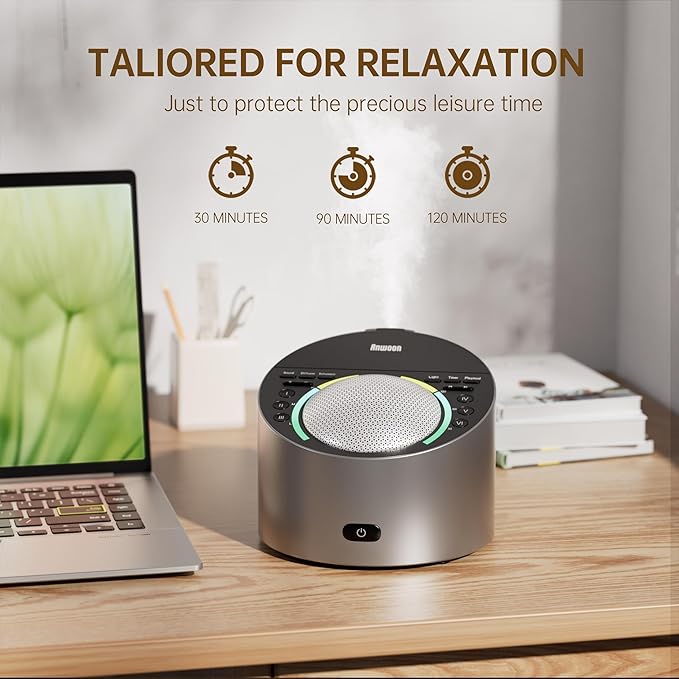 Aroma Diffuser Module is Available for ANWOON AN-AIO25-BU/GY/TL, 120ml Ultrasonic Essential Oil Diffuser,Cool Mist, Waterless Auto Off, Add Essential Oils for Sleep or Relaxation at Home, Office