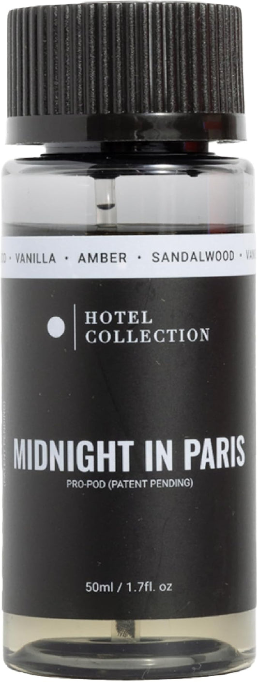 Hotel Collection Diffuser Oil-Midnight in Paris Pro-Pod-Aromatherapy Essential Fragrance Oil-Hints of Lemon, Bergamot, Jasmine& Amber-50ML 1.7 Fl oz