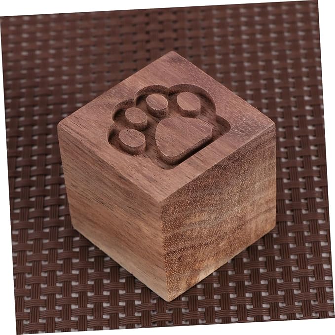 Square Cat Claw Walnut Wood Diffuser Aromatherapy Essential Oil Diffused Wood for Home Office Bedroom Sleep