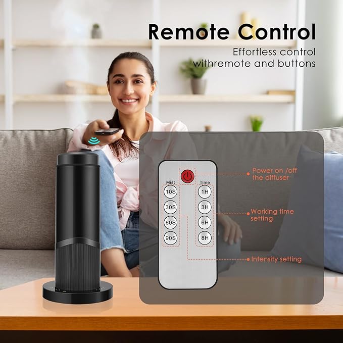 Waterless Scent Essential Oil Diffuser for Hotel,Whole House,Large Room, Office，Home，200ML Large Capacity, Covering 1500 Square feet (L)