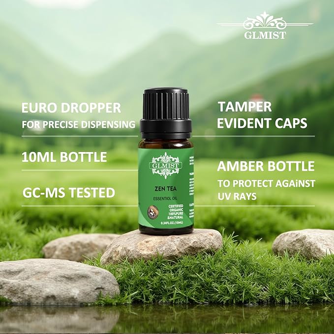 Essential Oils Set Classic Fragrance Oil for Variety Uses for Diffusers for Men, Diffuser Oils Scents for Party and Home As Great Gift for Men, Peace Fount Kit