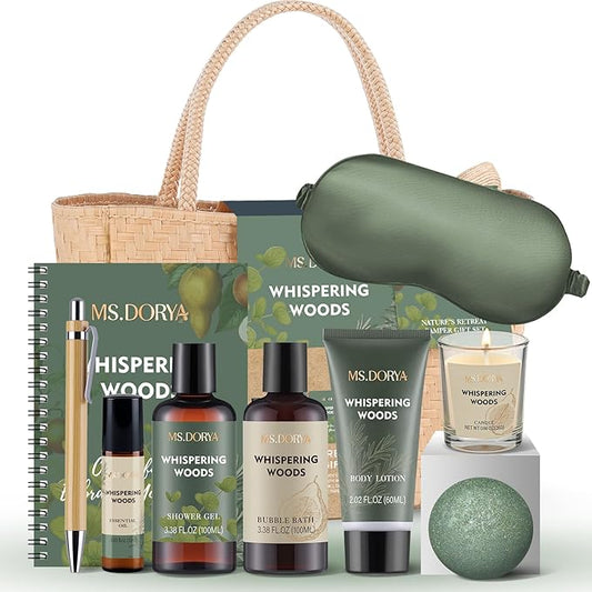 Mothers Day Gift Baskets for Mom Spa Kit for Women 10 Pcs Birthday Gifts Set Home Skin Care Sets for Her Anniversary Mother's Day Gifts for Women Wife Girlfriend Grandma Sister
