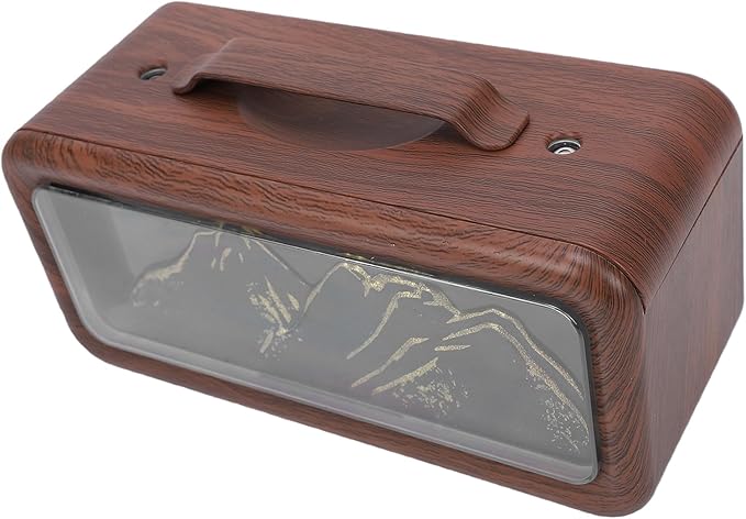 Essential Oil Diffuser, 600ml USB Cool Mist Humidifier with Light, Dual Spray, Aromatherapy Diffuser, Ideal for Bedroom Hotel Spa Yoga Room (Light Wood Grain)