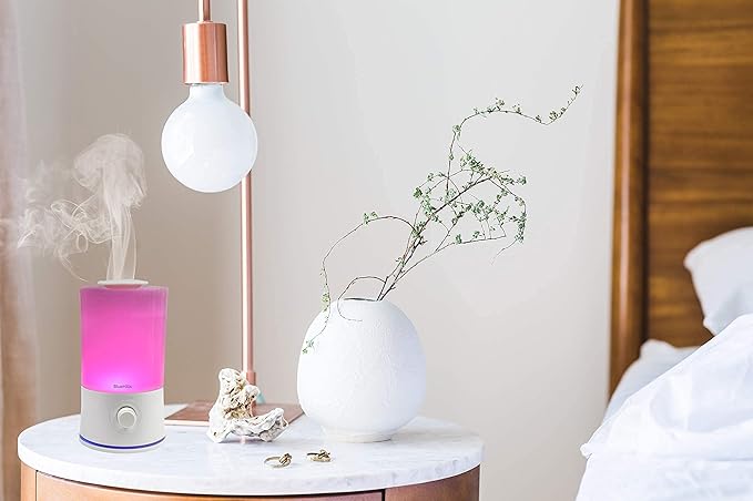 BlueHills Premium 2000 Ml and 3000 Ml Set of 3 Large Essential Oils Diffusers for Large Rooms Big Capacity Models Adjustable Cool Mist Great Gift – Value Pack of 3 White