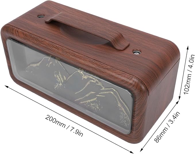 Essential Oil Diffuser, 600ml USB Cool Mist Humidifier with Light, Dual Spray, Aromatherapy Diffuser Home Relaxation Essential Oil for Bedroom Hotel Spa Yoga Room (Light Wood Grain)