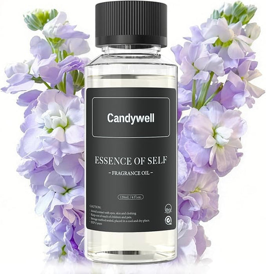Hotel Diffuser Oil for Waterless Diffusers, Luxurious Relaxing Aromatherapy Scent Essential Oil with Cardamom, Cedar & Sandalwood, 4 Fl Oz, 120 ML, Essence of Self